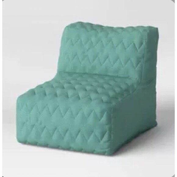 Opalhouse Other - Ladera Green Quilted Bean Bag Patio Chair – Opalhouse™ x Jungalow NEW